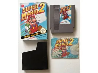 Super Mario Bros 2 - Nintendo NES - SCN Bergsala Ab.