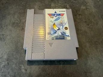 Top Gun NES-spel SCN