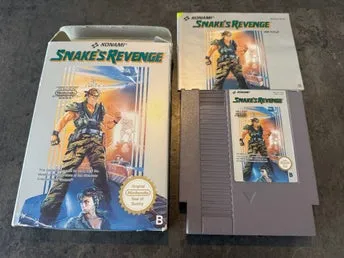 Snake's Revenge NES SCN