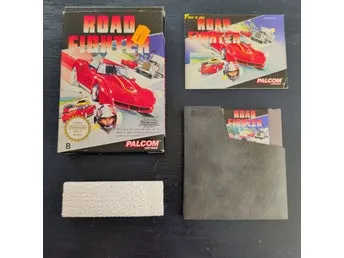 Road Fighter till NES - SCN, komplett i kartong