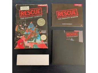 Rescue: The Embassy Mission till NES - EEC/SCN, Komplett