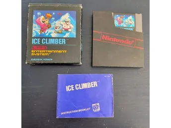 Ice Climber till NES - Svensksålt, CIB