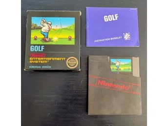 Golf till NES - Komplett och svensksålt