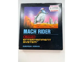 Mach Rider NES European Version