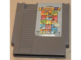 Track & Field II NES SCN Svensksåld Nintendo 8-bit PAL-B Testat Fungerar