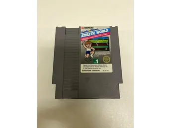 Athletic World European Version Nintendo NES 8-bit Se gärna mina andra auktioner
