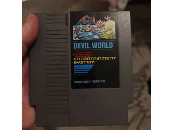 Devil World - Nintendo NES (Endast kassett)