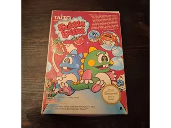 Bubble Bobble - NES CIB SCN