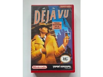 Deja Vu Nintendo NES 8-bit Yapon Videospel Hyrkasett SCN