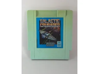 Galactic Crusader (NES) - Original olicensierat spel (Bunch Games, 1990)