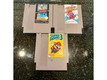 Super Mario Bros./Duck Hunt, Super Mario Bros. 2, Super Mario Bros. 3 (NES)