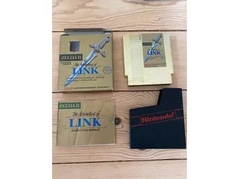 ZELDA II The Adventure of Link NES Nintendo Entertainment System