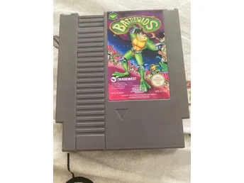 Battletoads NES Nintendo 8-bit kassett