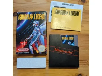 The Guardian Legend - NES CIB SCN med superfin manual samt A4