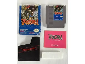 Trojan - Nintendo NES - Europeisk version SCN, CIB.
