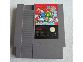 Bubble Bobble - NES + Manual