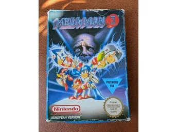 Mega Man 3 NES SCN (Kartong, box)